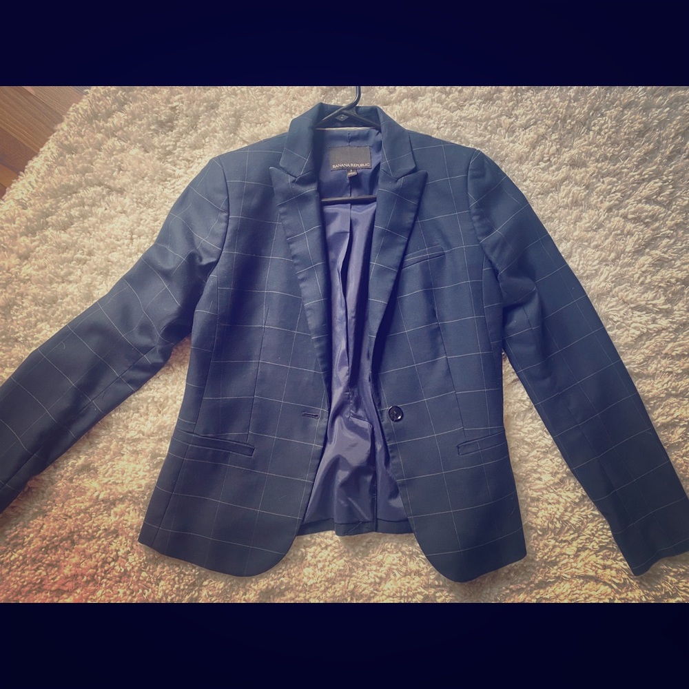 Banana Republic Navy Blazer - Size 2